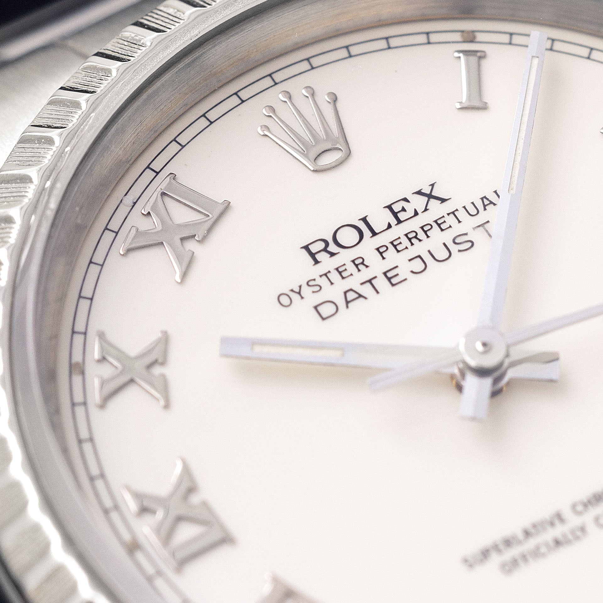 Rolex Datejust 16220 Cream Dial with Roman Hours