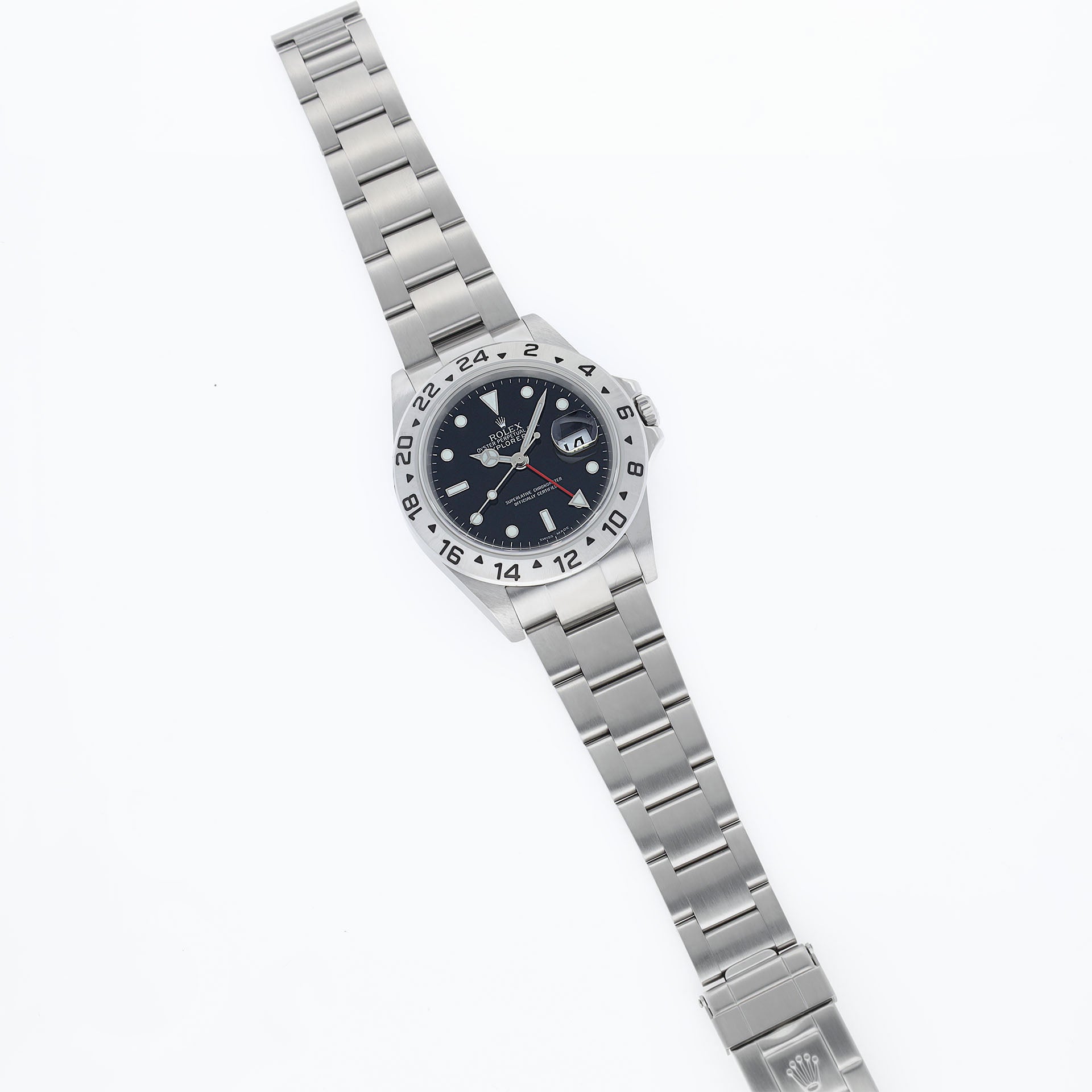 Rolex Explorer 2 16570 Black ‘Swiss Made’ Dial