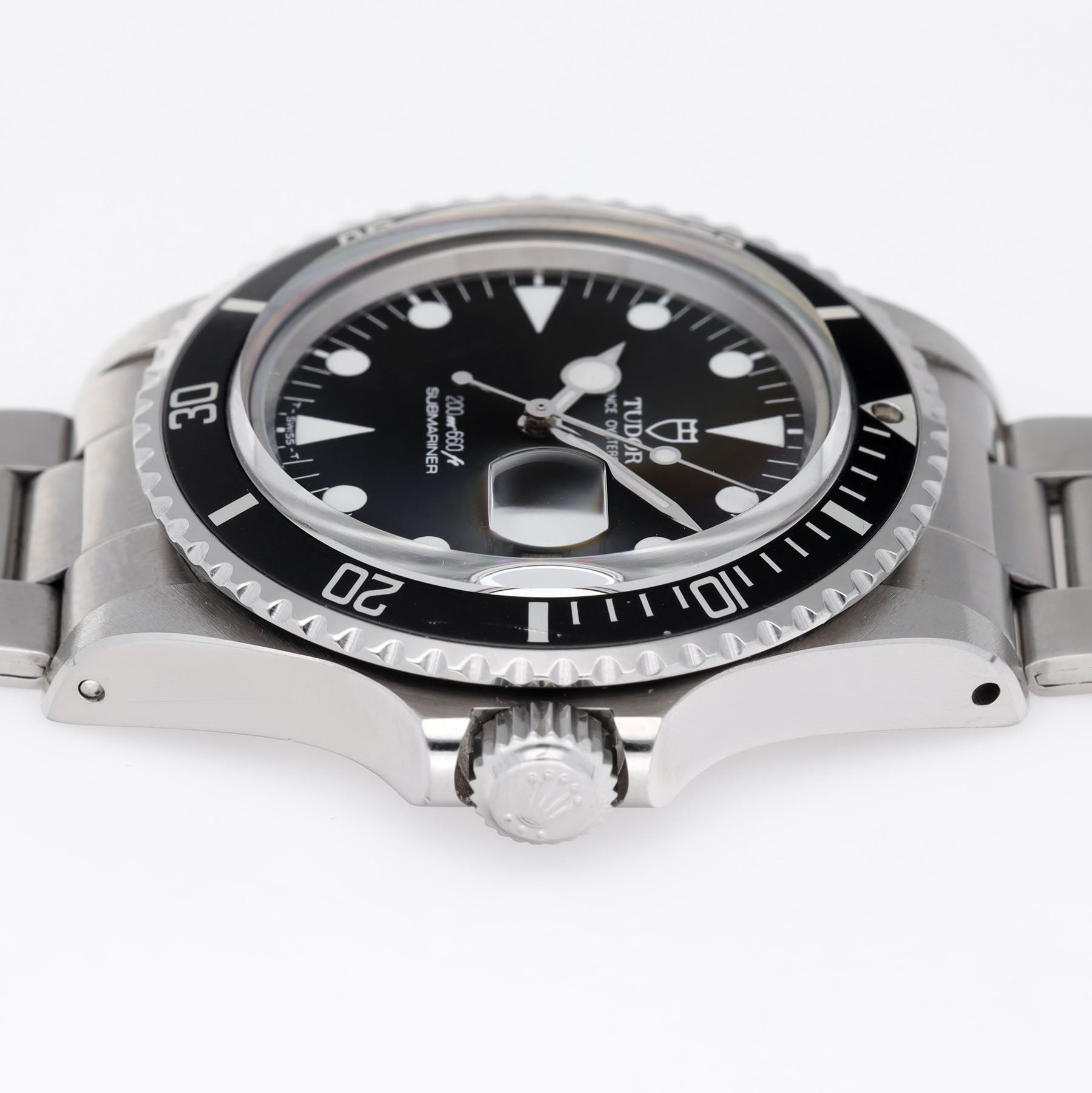 Tudor Submariner ref 76100 Lollipop Hour Hand with Black Dial