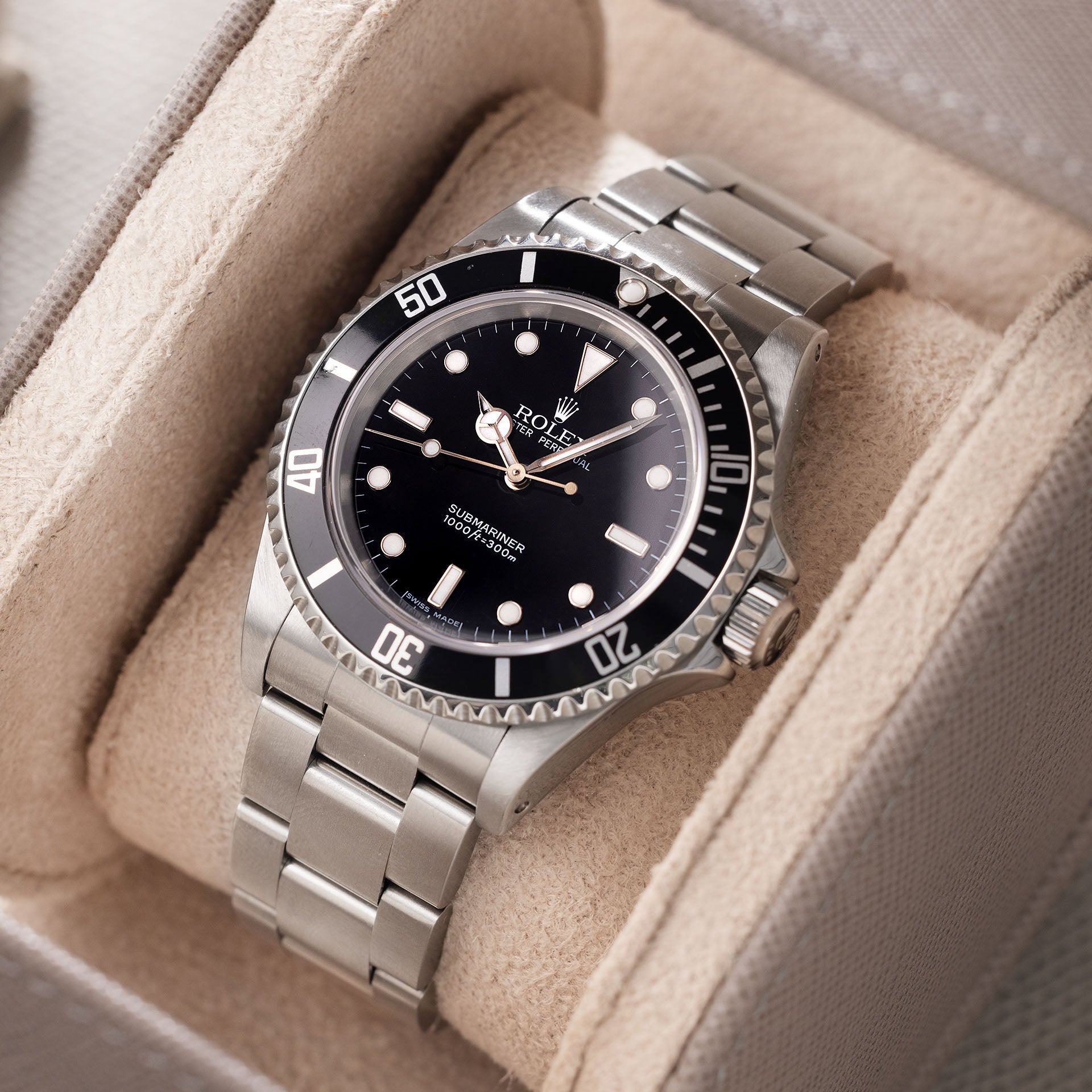 Rolex Submariner 14060M Two Line Dial Box and Papers