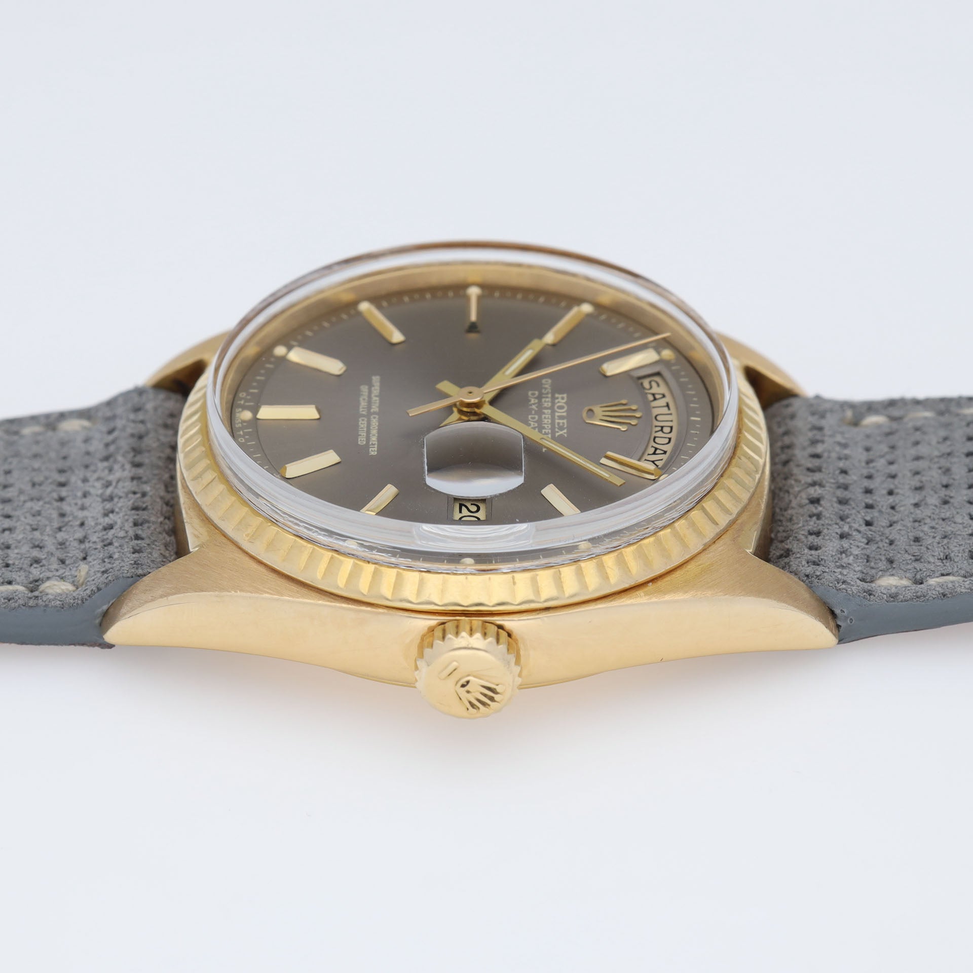 Rolex Day Date 1803 Yellow Gold Grey Sigma Dial