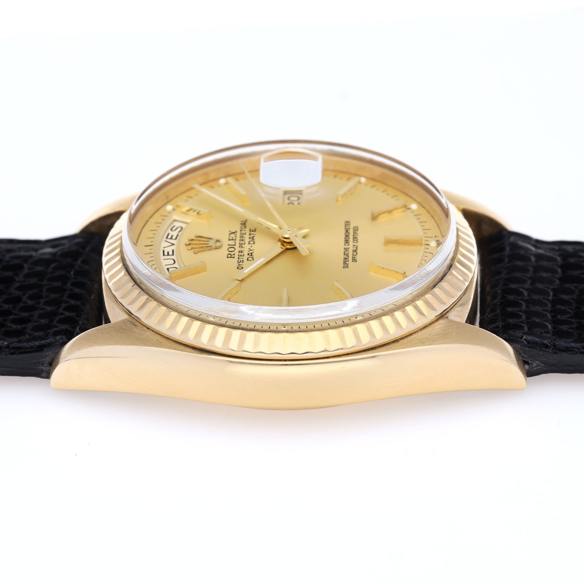 Rolex Day-Date 1803 Yellow Gold Champagne Pie-Pan Dial