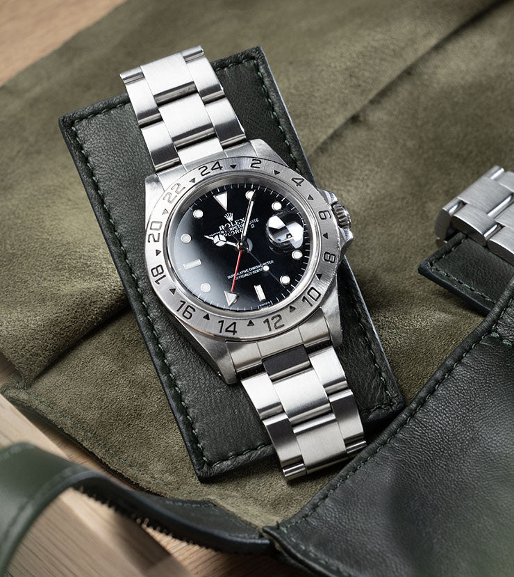 Rolex Explorer 2 16570 Black Swiss Only Dial