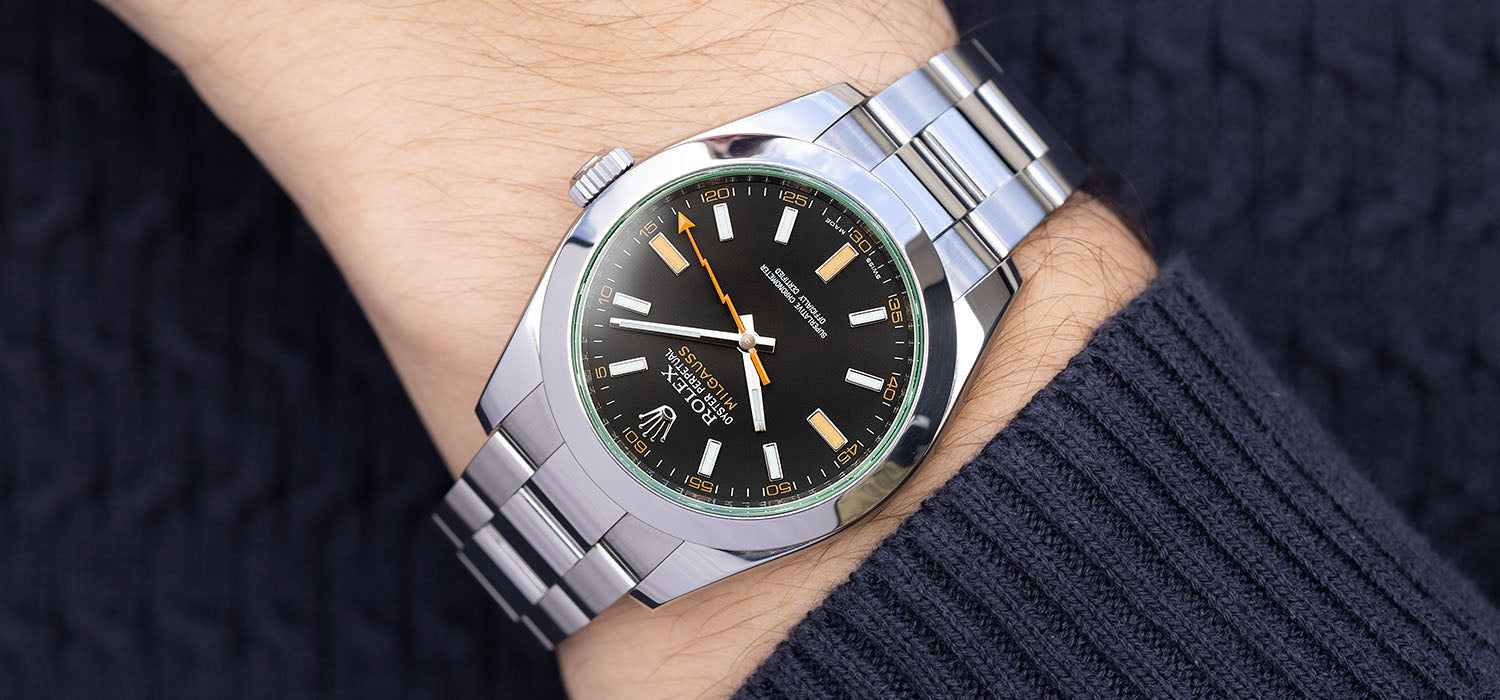 Rolex milgauss matte outlet black