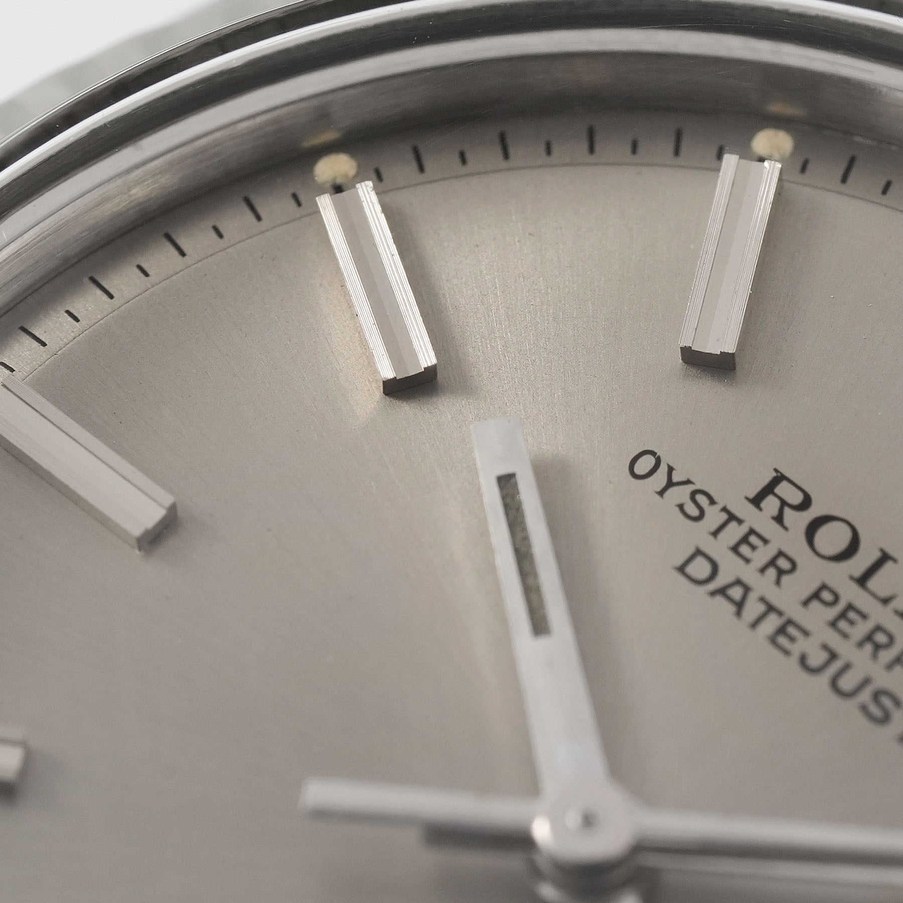 ROLEX DATEJUST 1601 PALE GREY DIAL