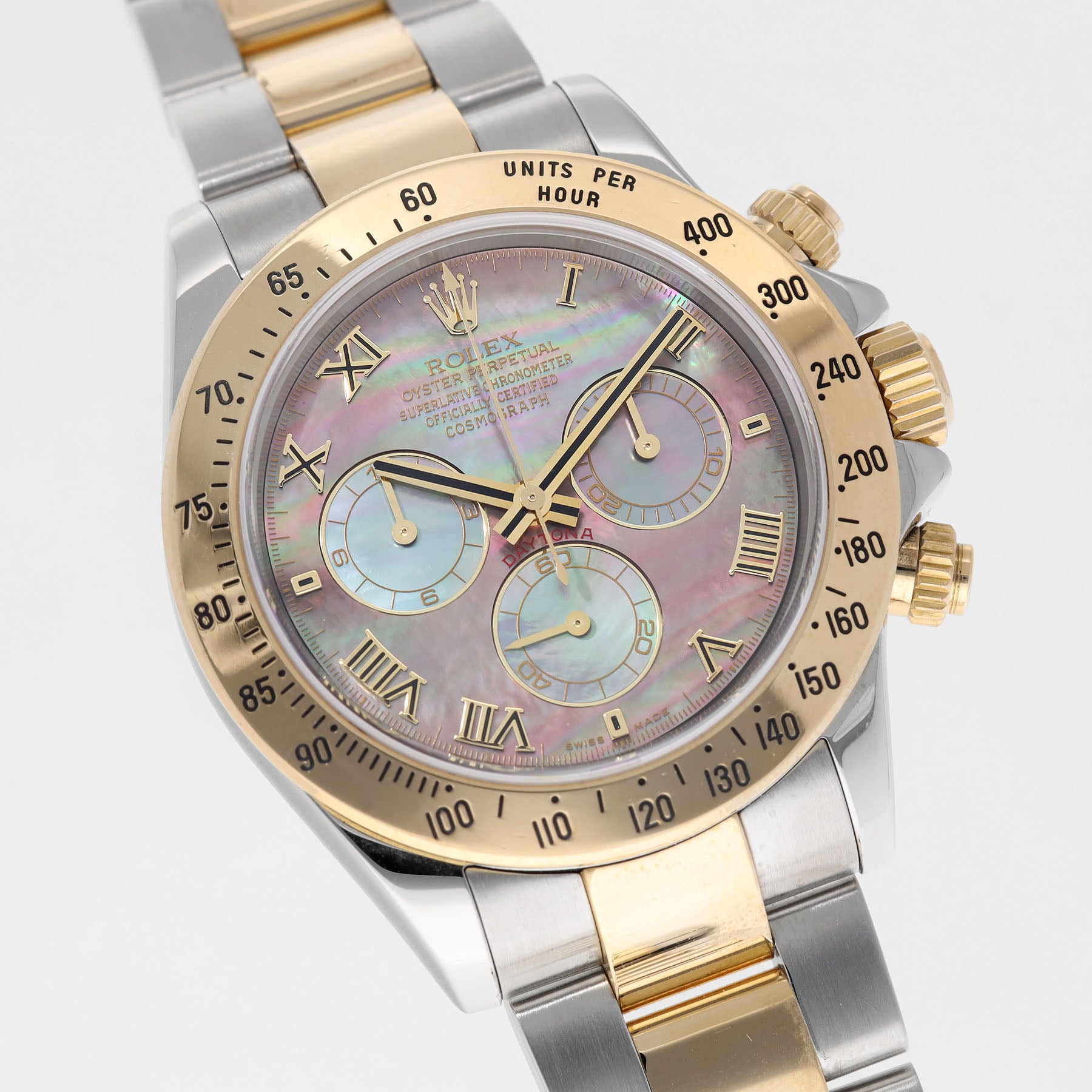 Rolex daytona hotsell mother of pearl