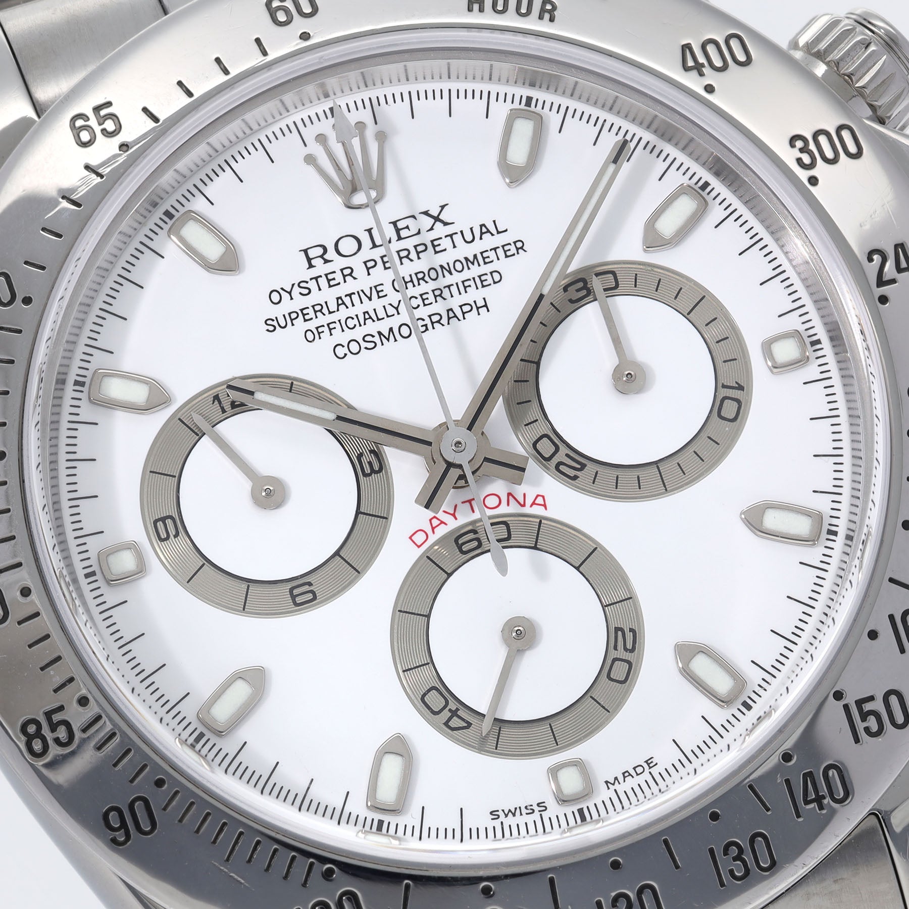 Rolex Daytona White Dial Ref 116520