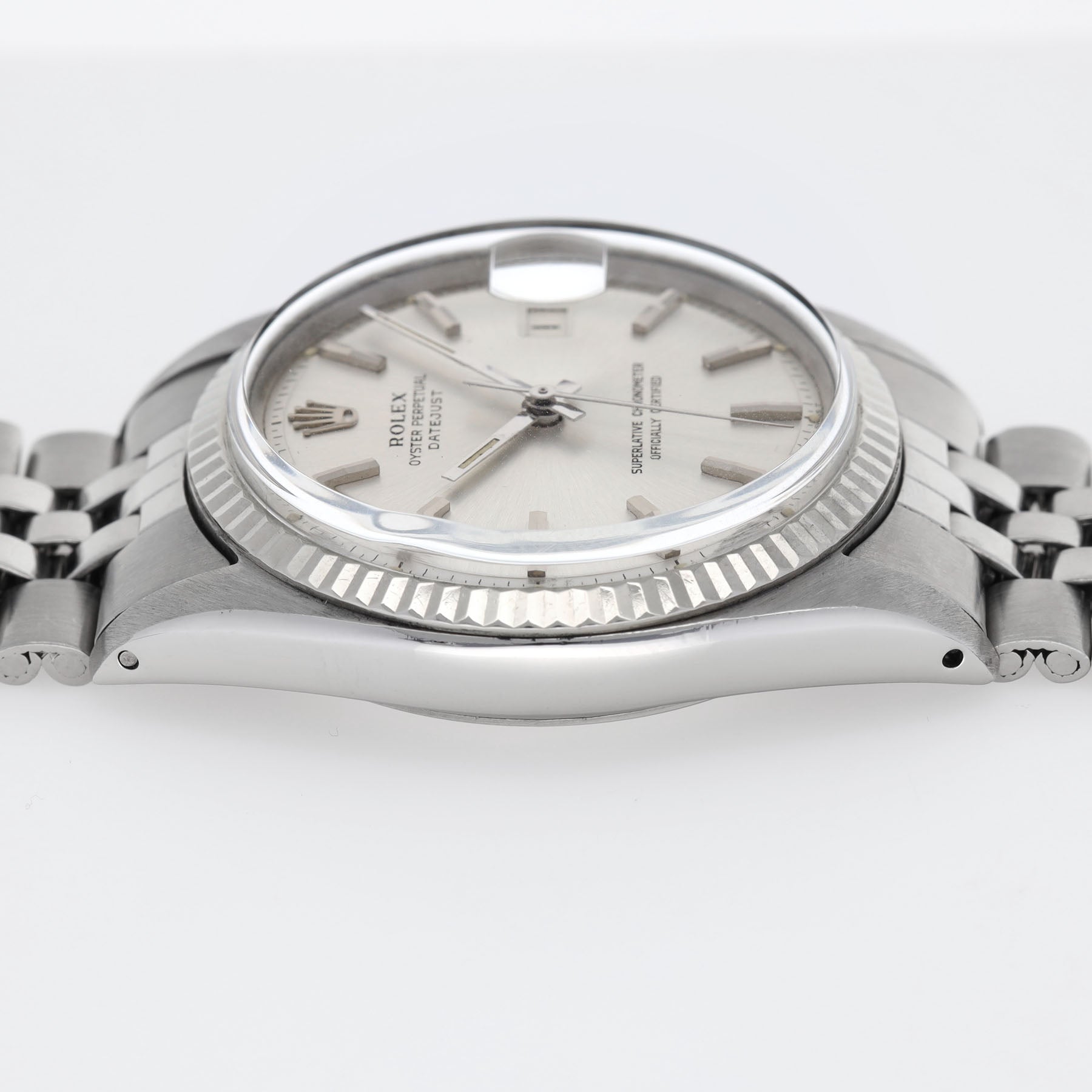 Rolex Datejust Silver Dial Ref 1601