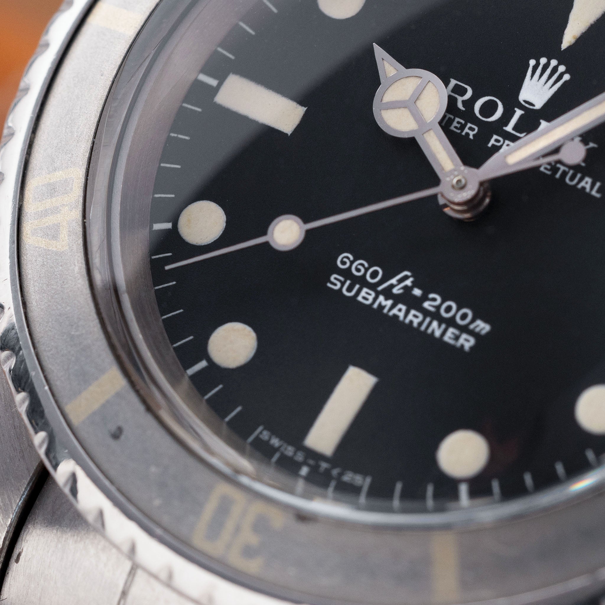 Rolex submariner without online bezel