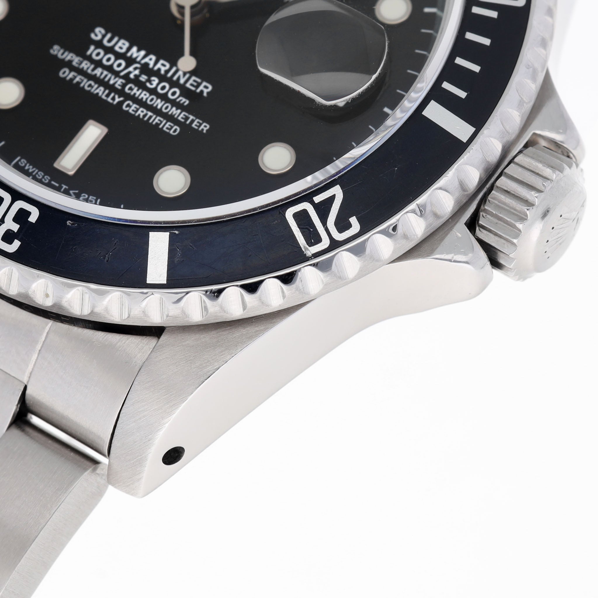 Rolex Submariner Date 16610 Box and Paper Set Tritium dial