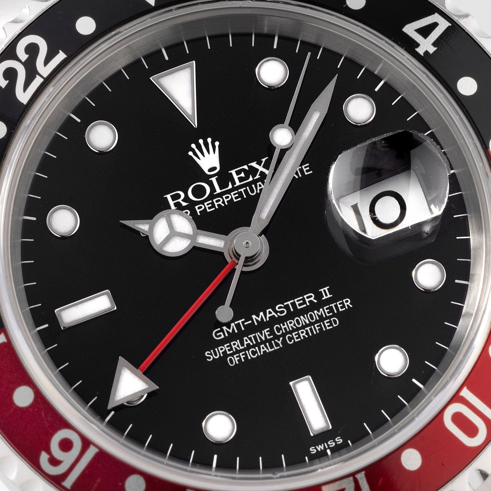 Rolex GMT-Master 2 16710 Swiss Only Dial Coke Bezel