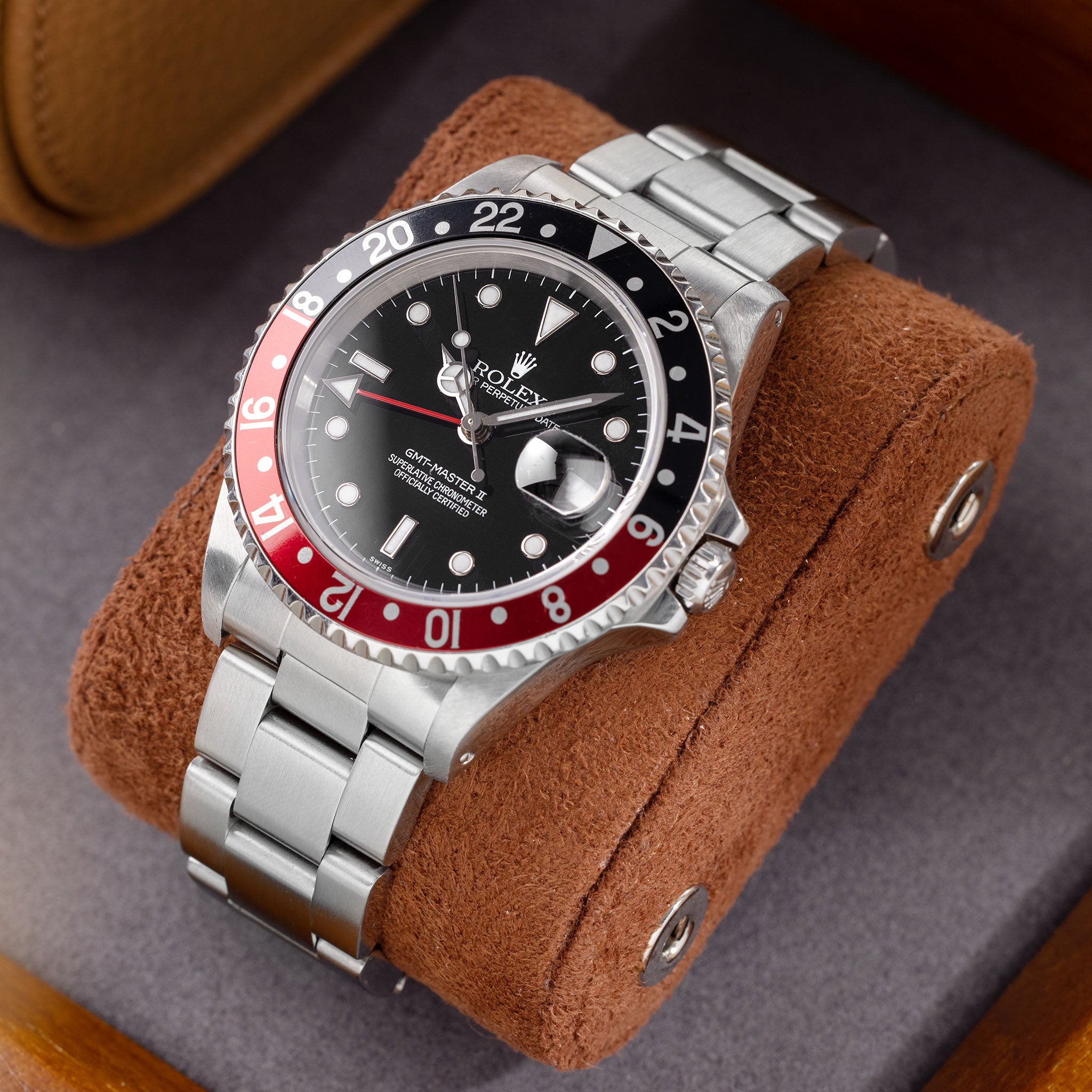 Coke Rolex Gmt Master Leather Strap Rolex GMT-Master 16710 Swiss
