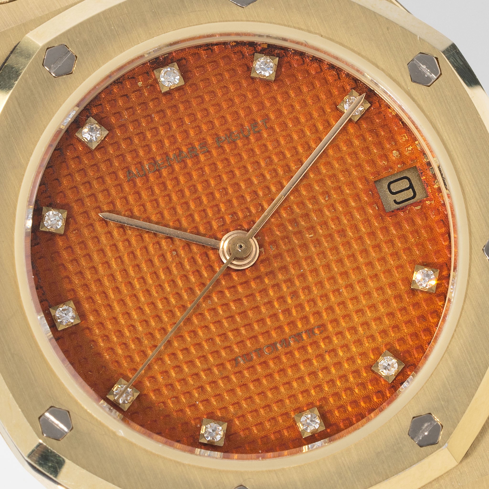 Audemars Piguet Royal Oak Yellow Gold Tropical Dial ref 4100BA