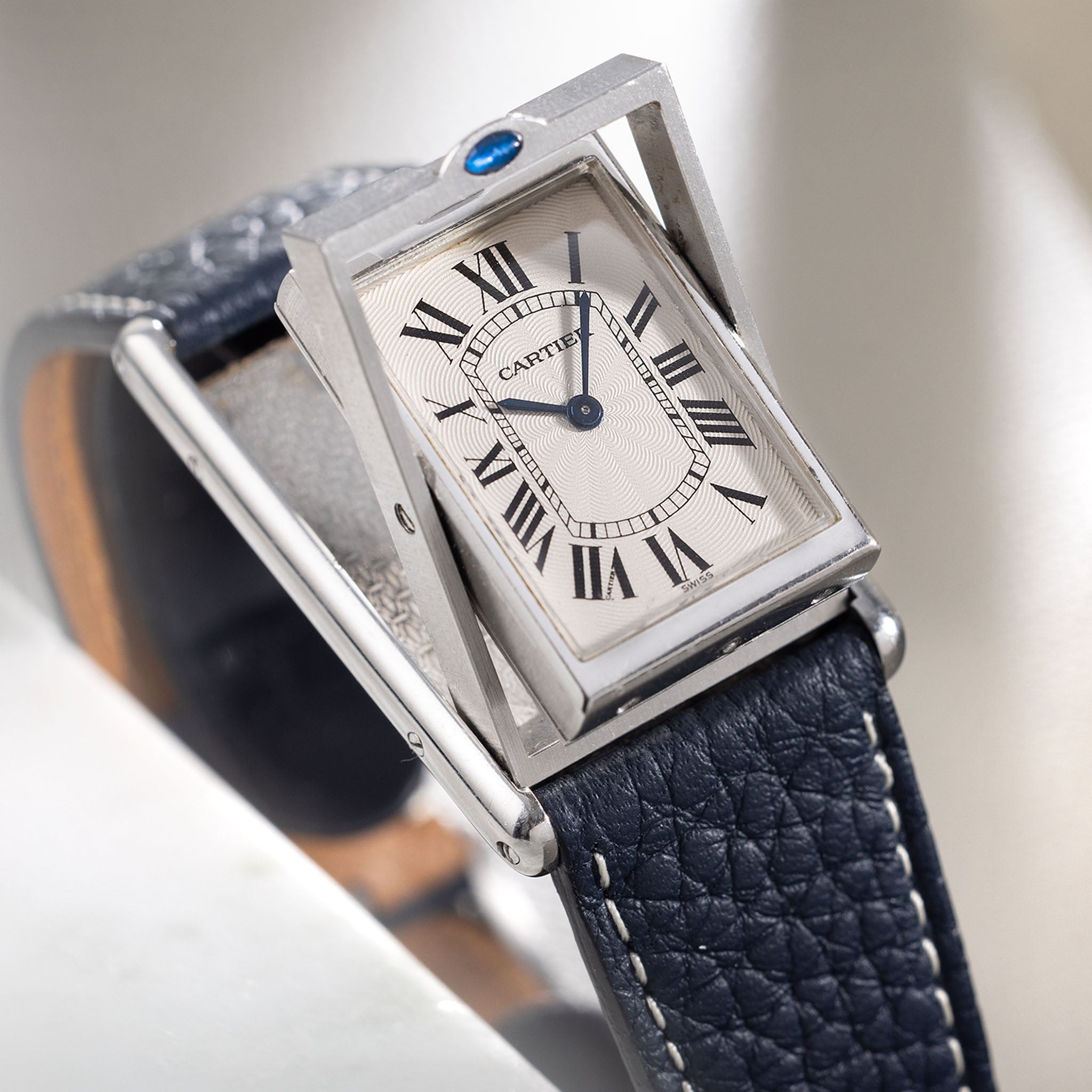 Cartier Tank Basculante 2390 Steel