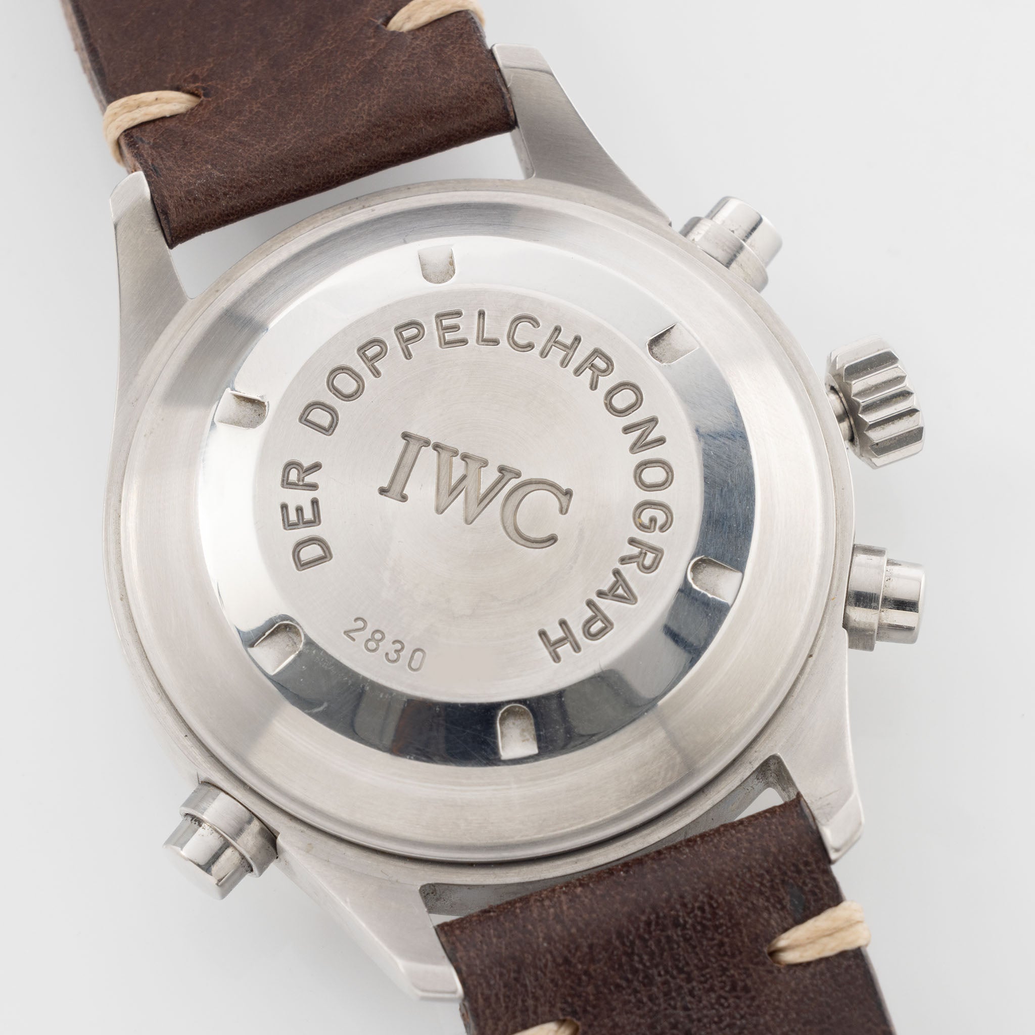 IWC Doppelchronograph Flieger Uhr 3713 Split Chronograph