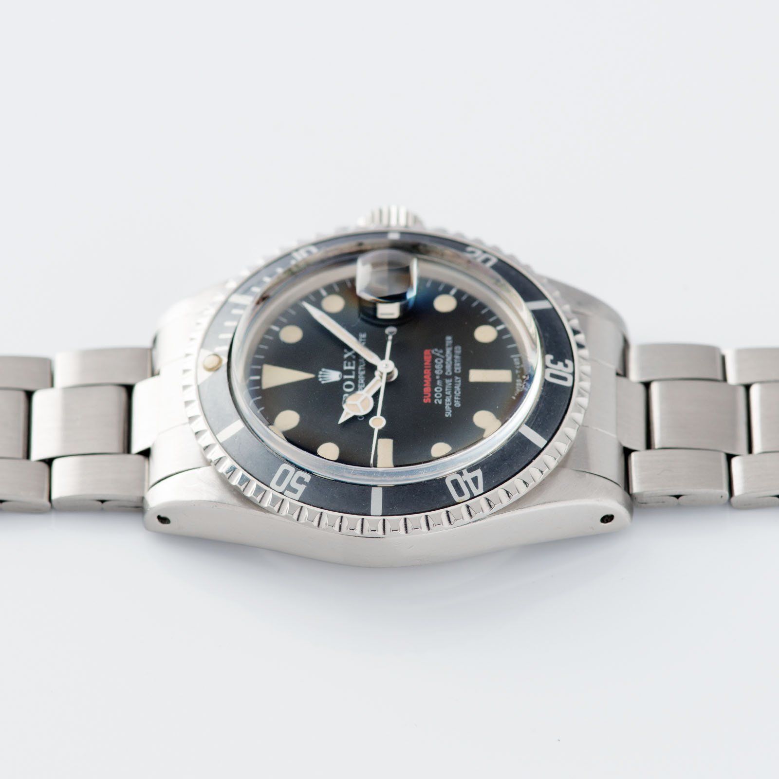 Rolex Red Writing Meters First Submariner Date 1680 