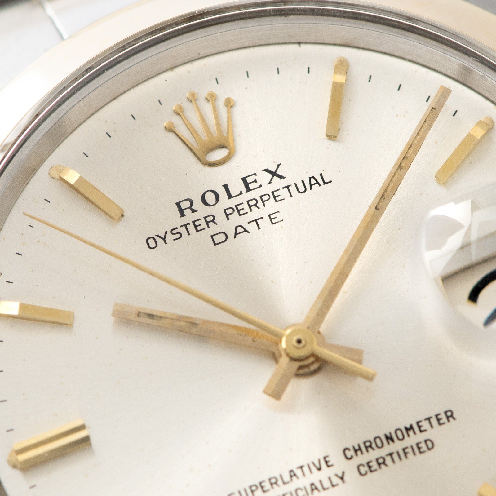 Rolex Oyster Perpetual Date Two-Tone Ref 1500 