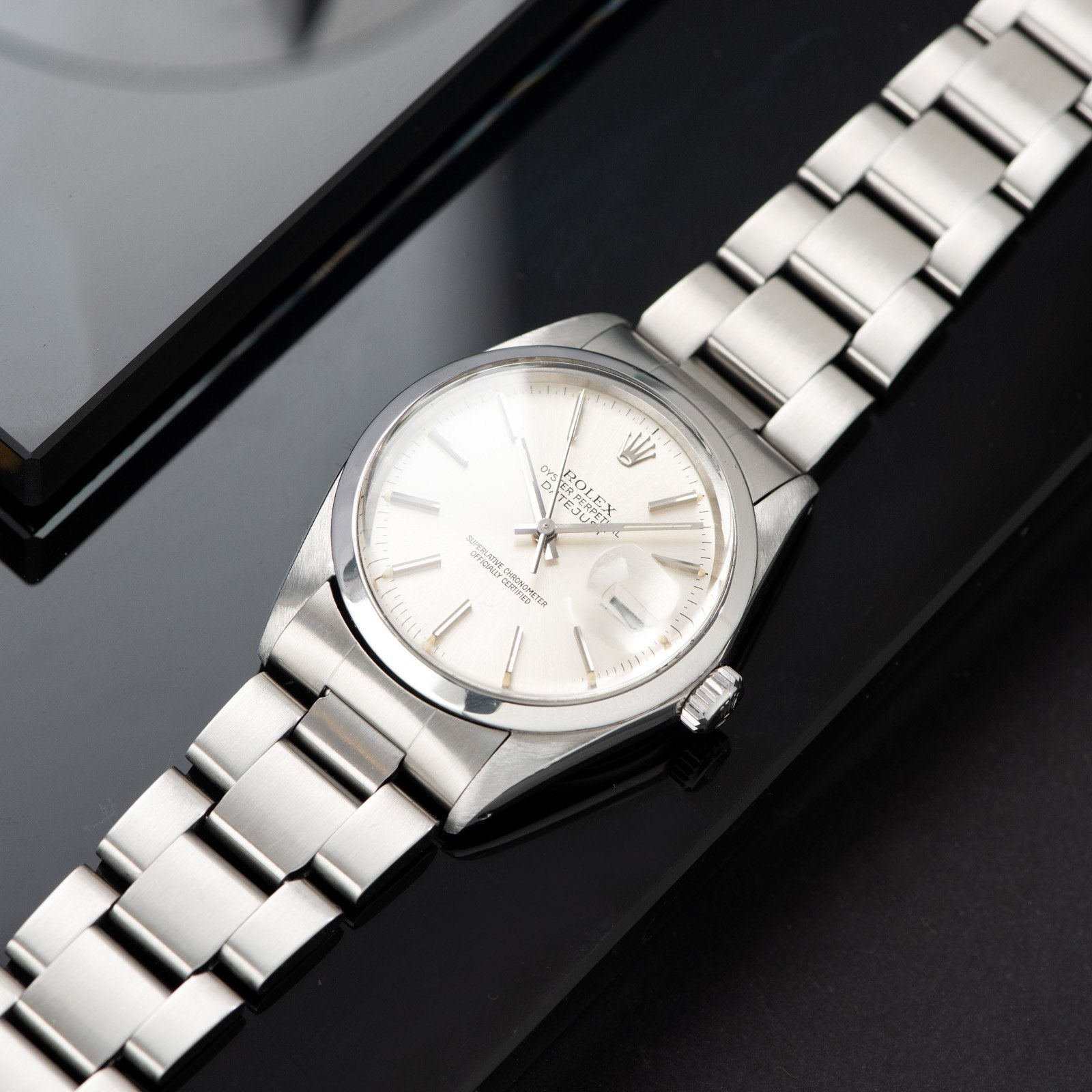 Rolex Datejust Reference 16000 Silver Dial