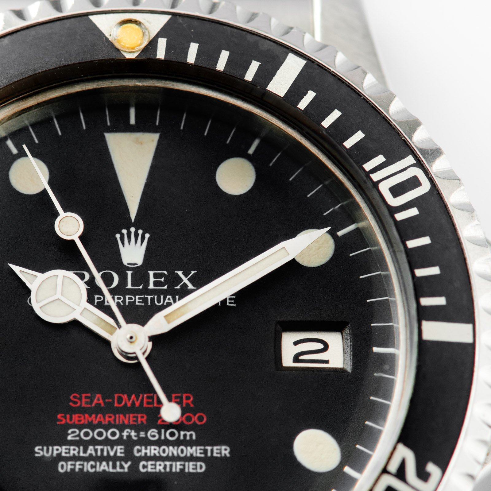 Rolex Double Red Seadweller Mk2  Dial 1665