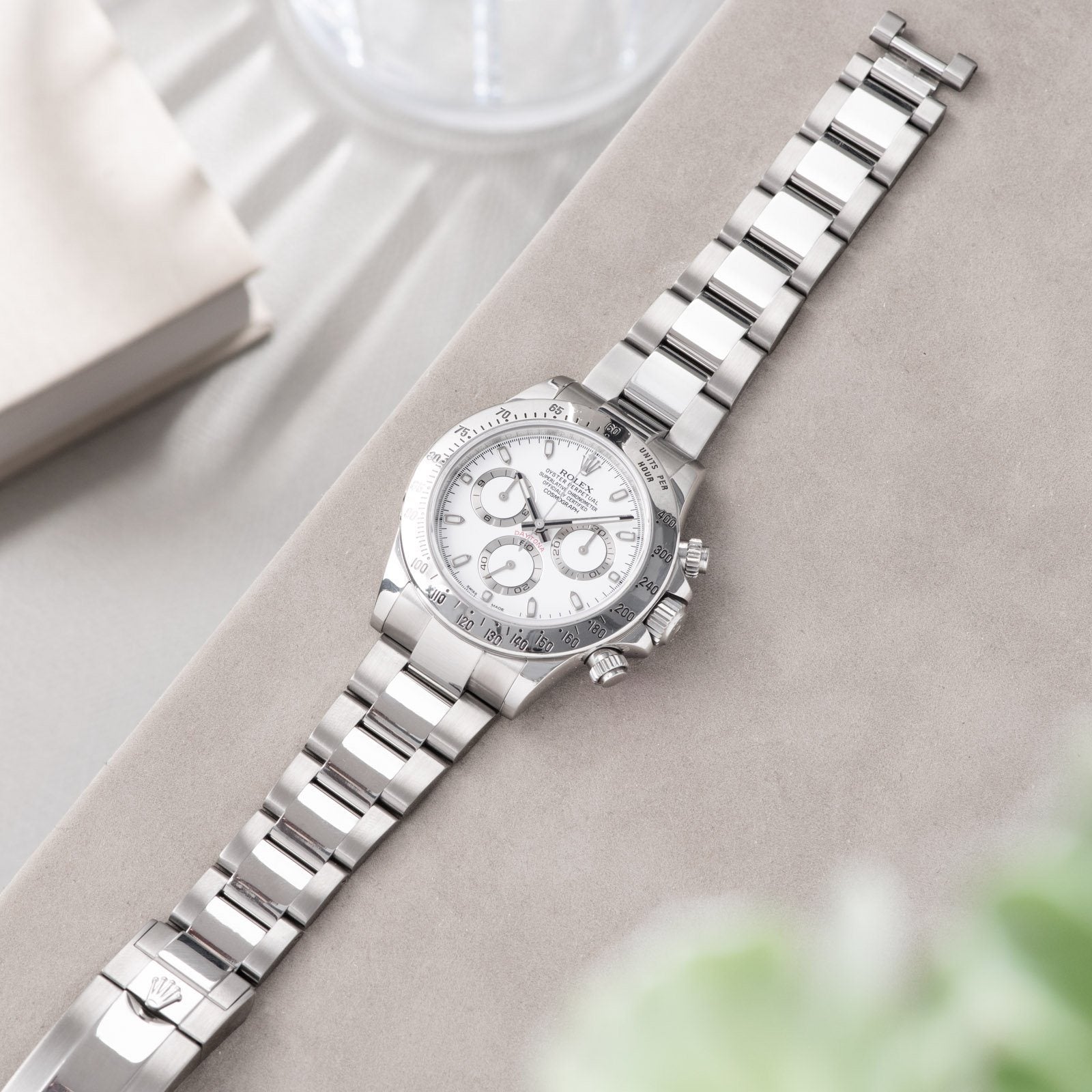 Rolex Daytona Steel 116520 White ‘APH’ Dial