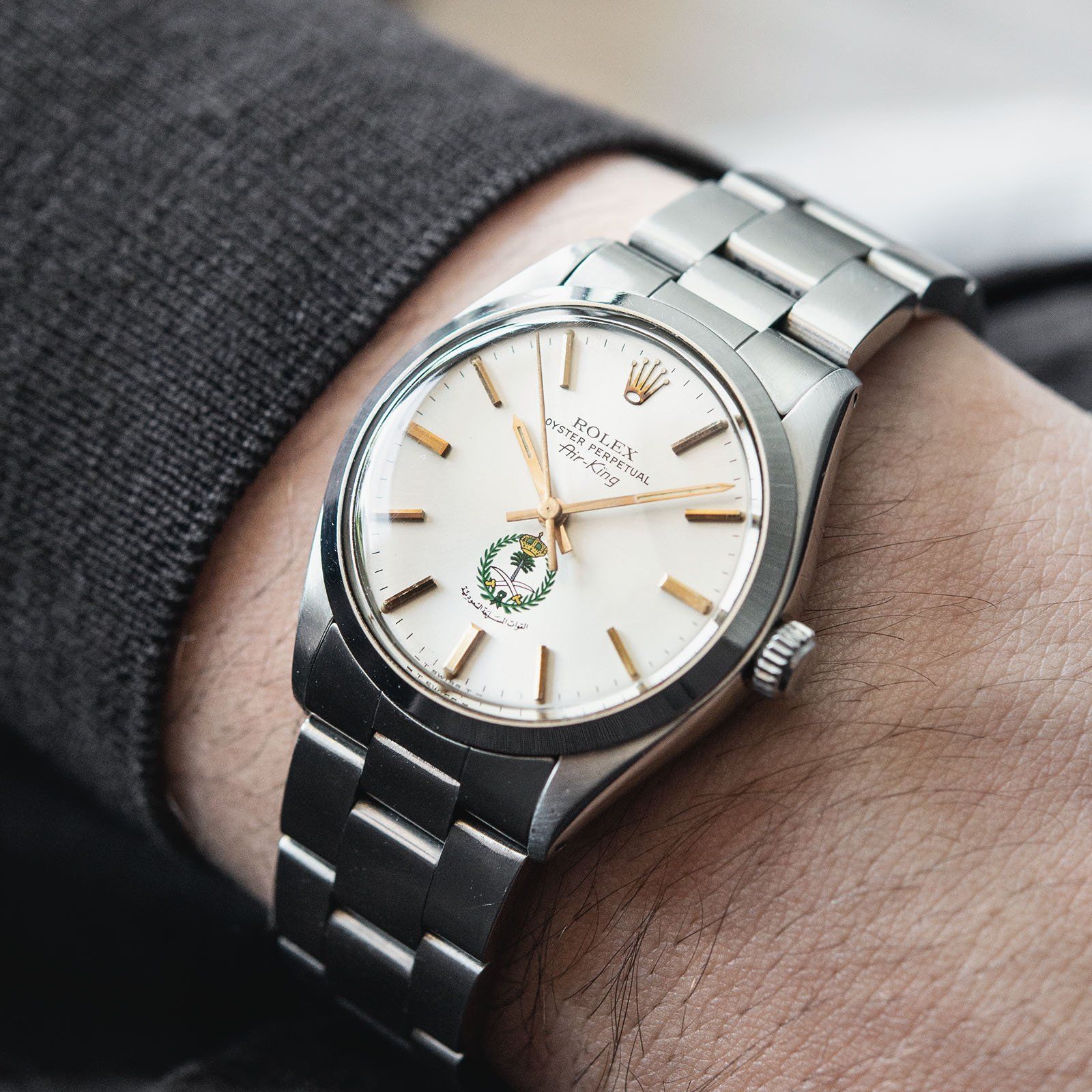 Rolex air king online ref 5500