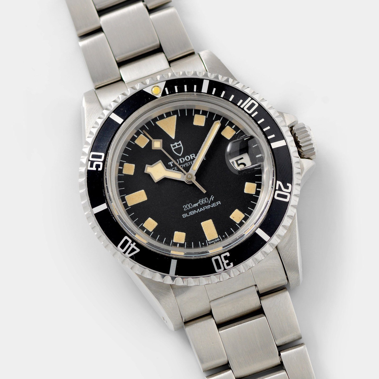 Tudor Submariner Date Snowflake 9411/0 Box and Papers on a oyster bracelet