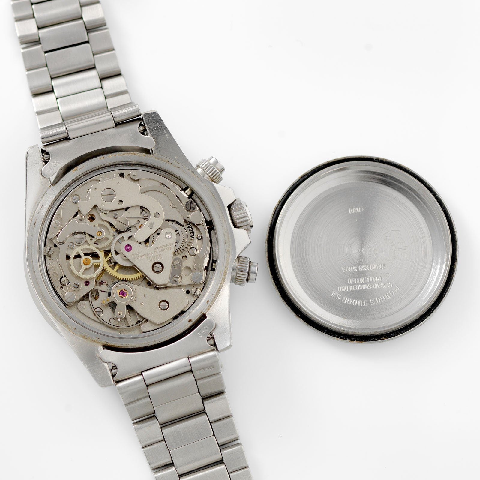 Tudor Home Plate Chronograph 7032 Box and Papers