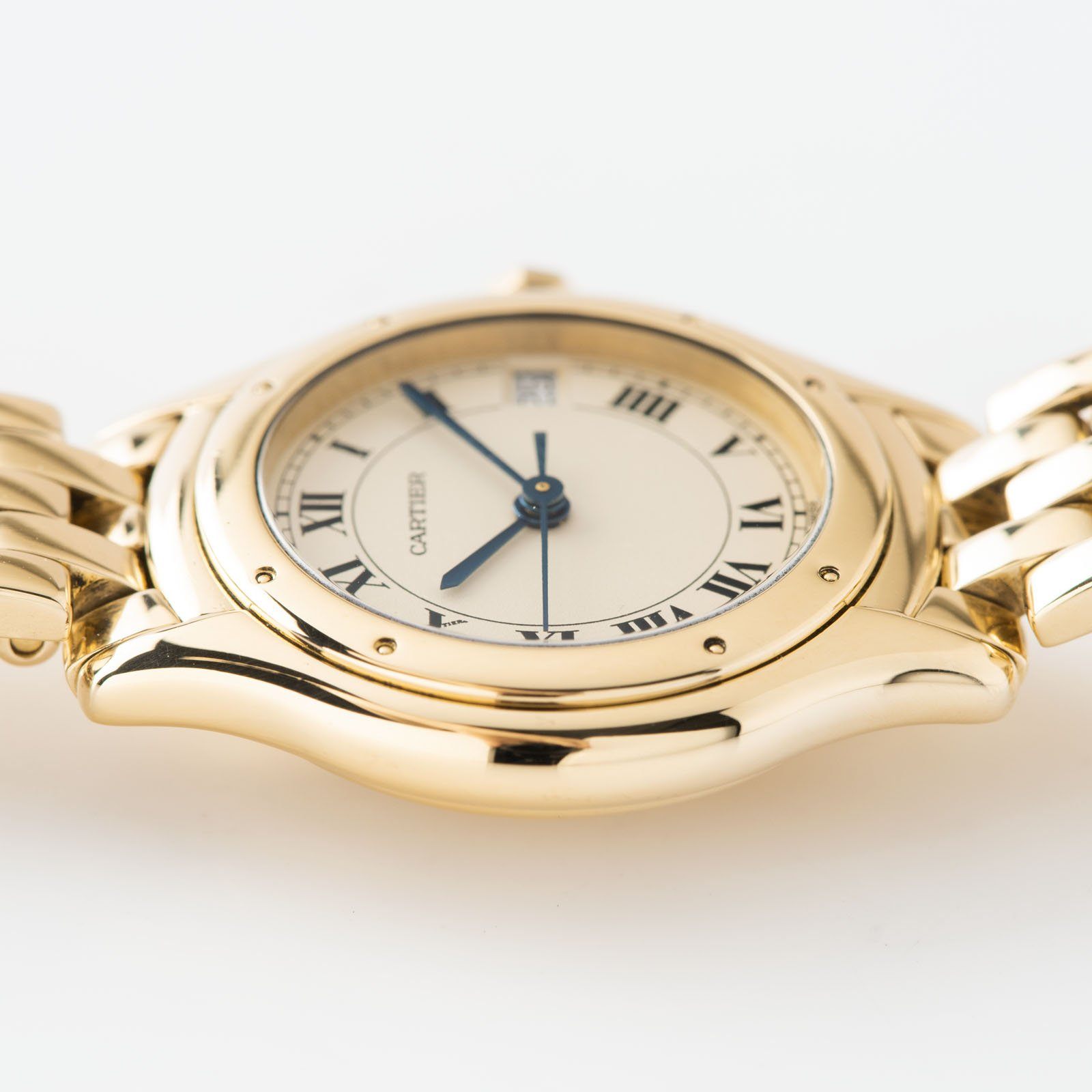 Cartier Cougar 18kt Yellow Gold Ladies Watch 