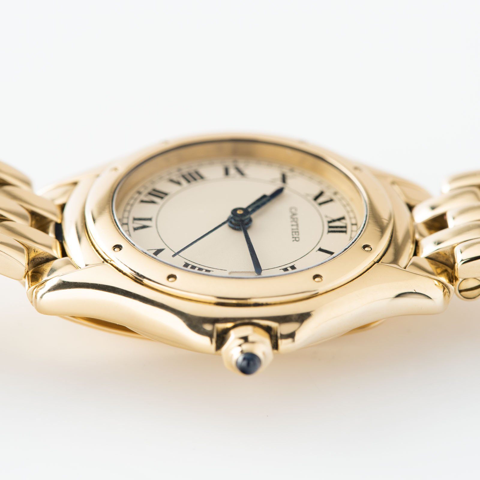 Cartier Cougar 18kt Yellow Gold Ladies Watch 