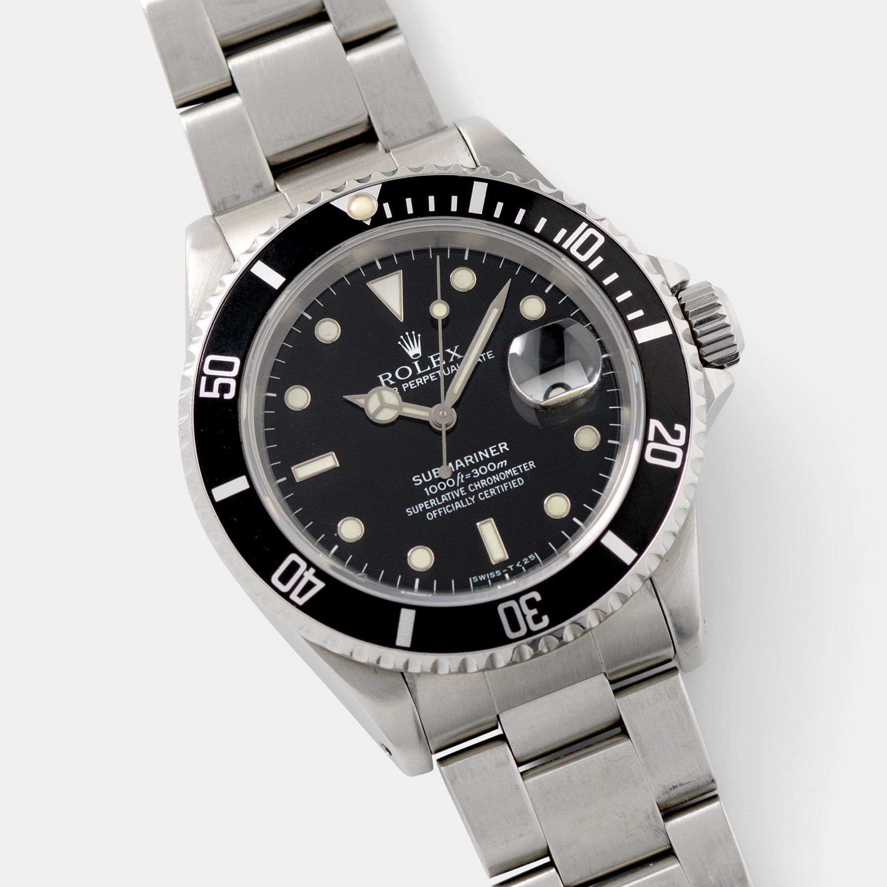 Rolex Submariner Date Reference 16610 with Papers and lovely glossy dial