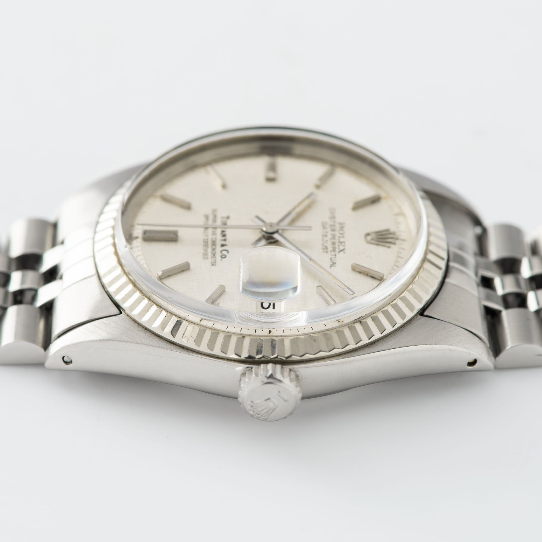 Rolex Datejust Tiffany Dial Reference 1601