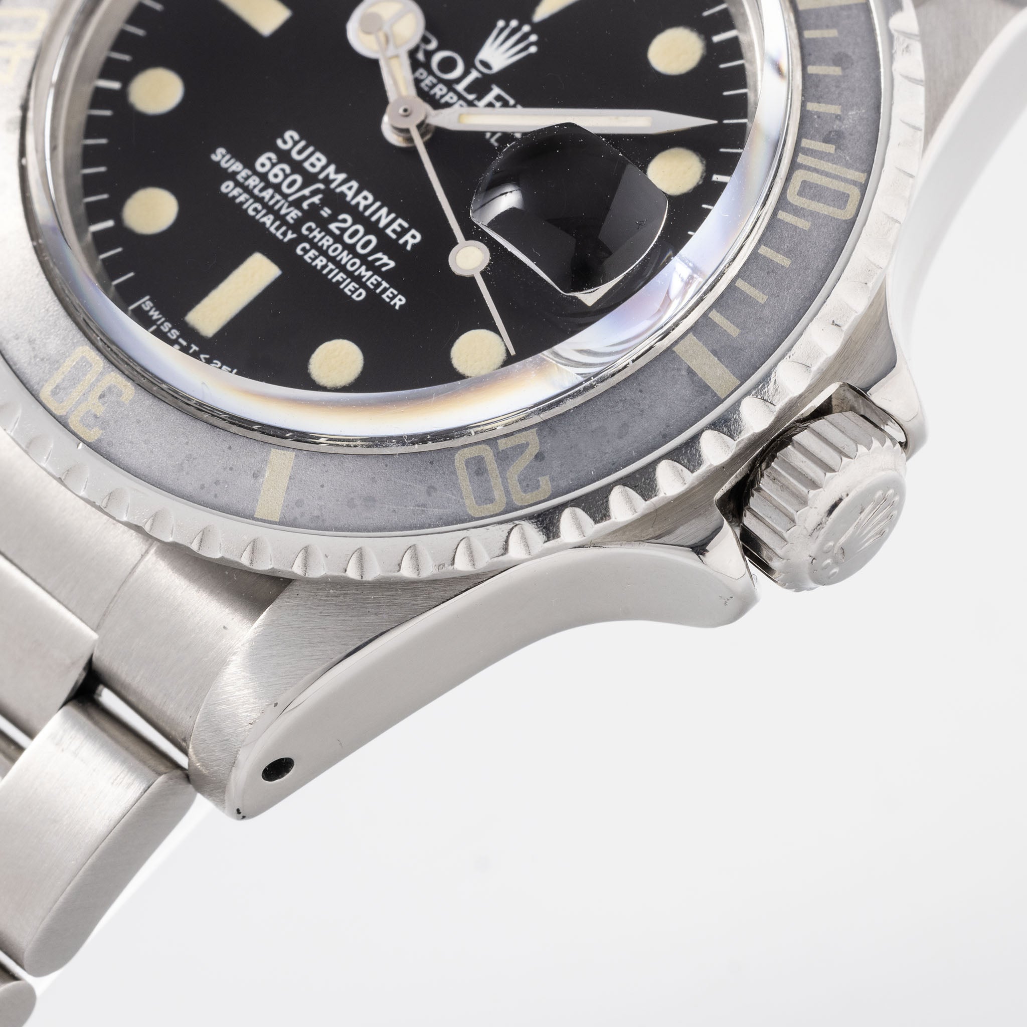 Rolex Submariner 1680 MK1 Maxi Dial Ghost Bezel with Box and Papers