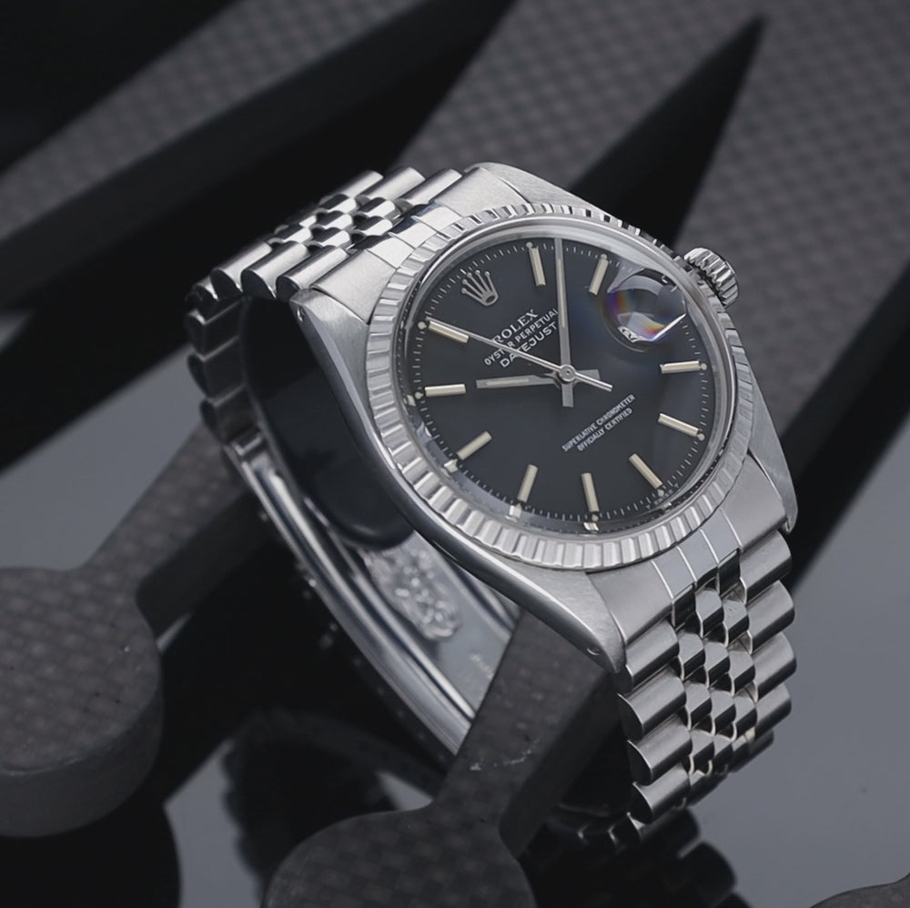 Rolex Datejust 1603 Black Dial 