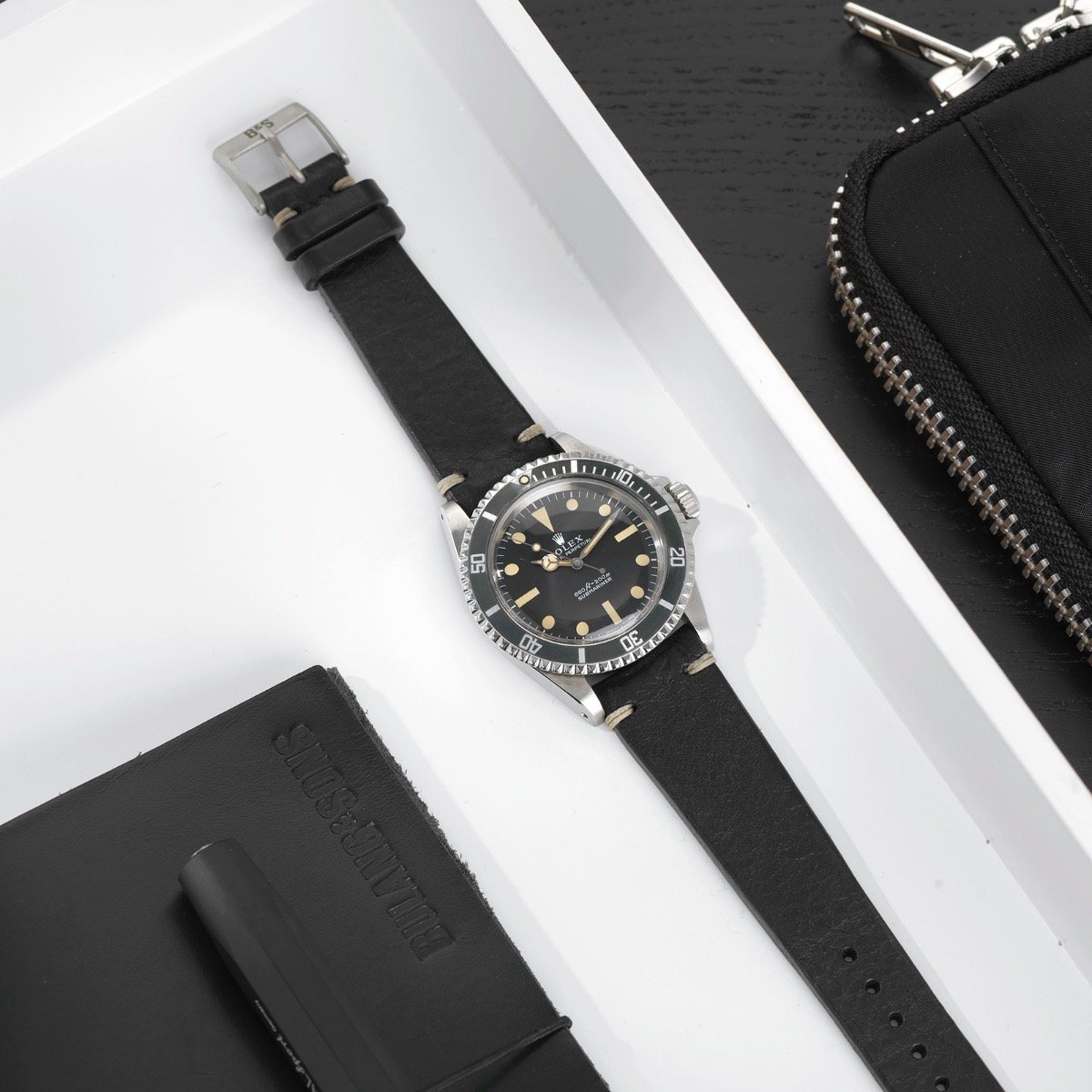 Curated Rolex 5513 Submariner Non Serif Package
