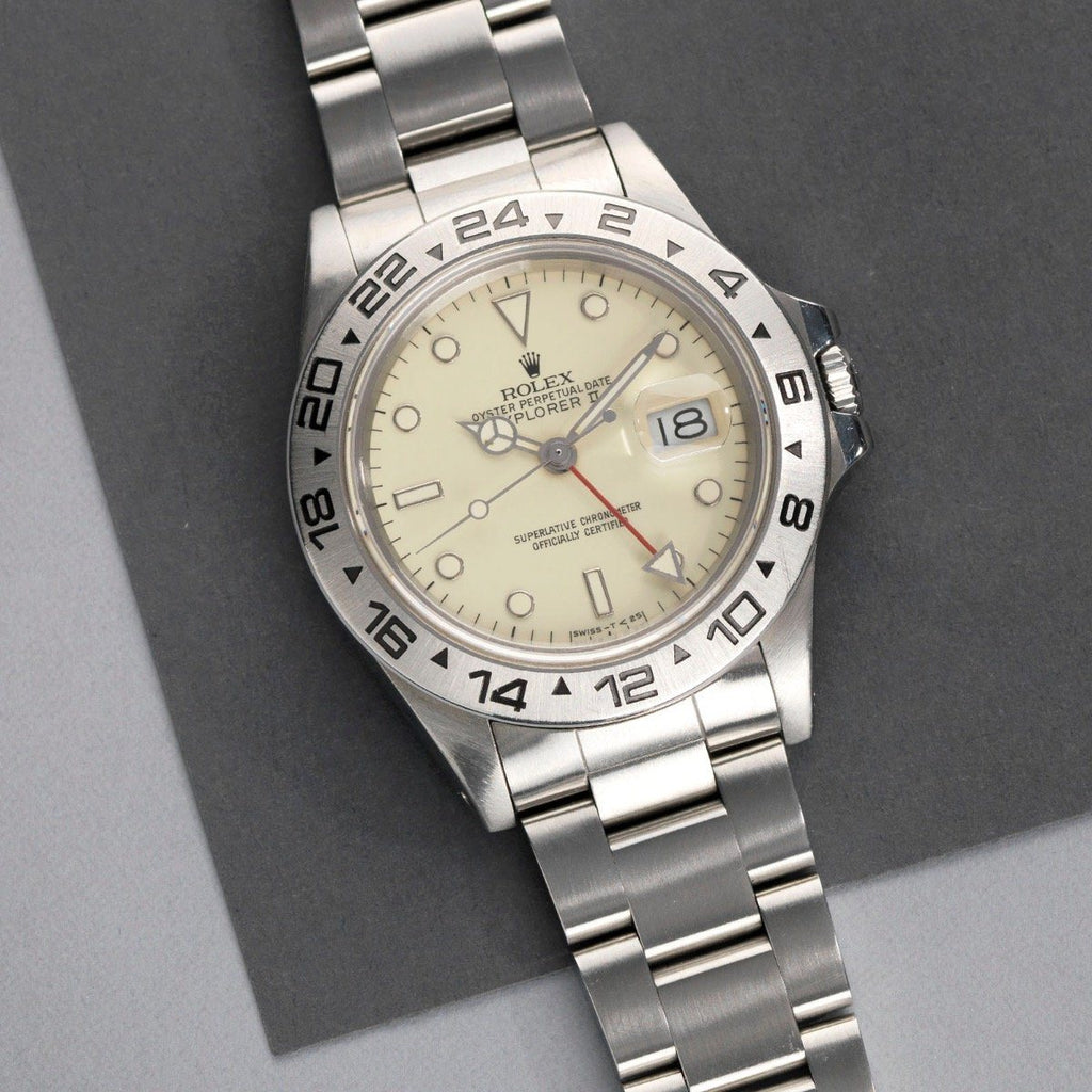 Rolex Explorer Ii Cream Dial AUTHENTICATED Vintage Rolex Explorer