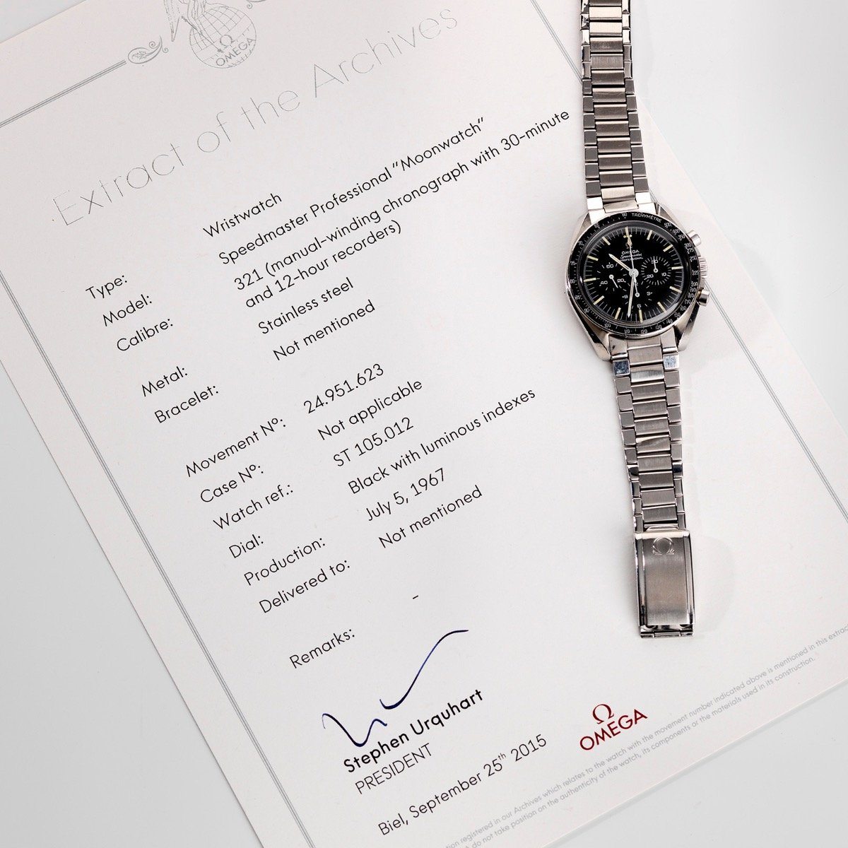 Omega Speedmaster 105.012 - 66