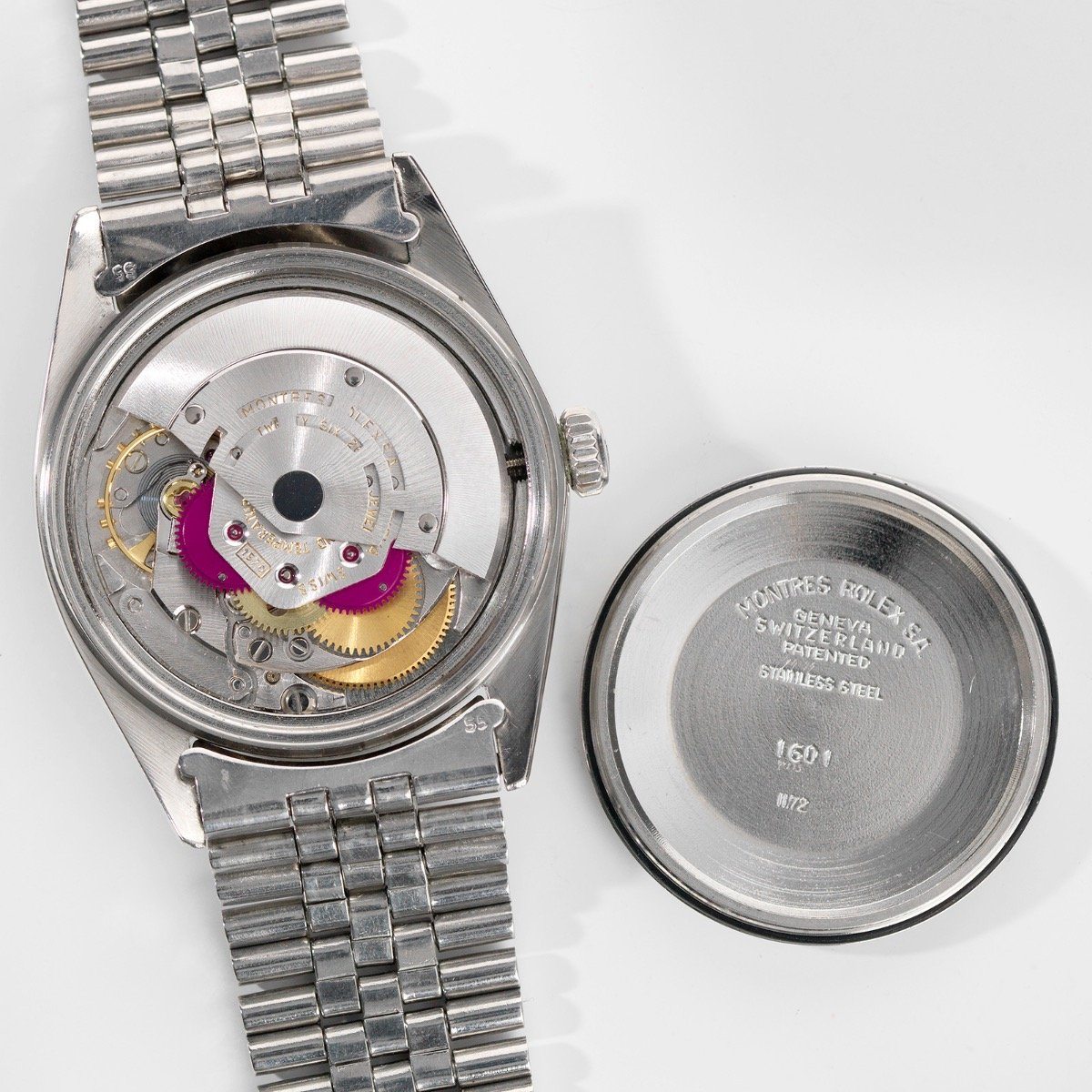 Rolex Datejust Reference 1601 Wide Boy Dial