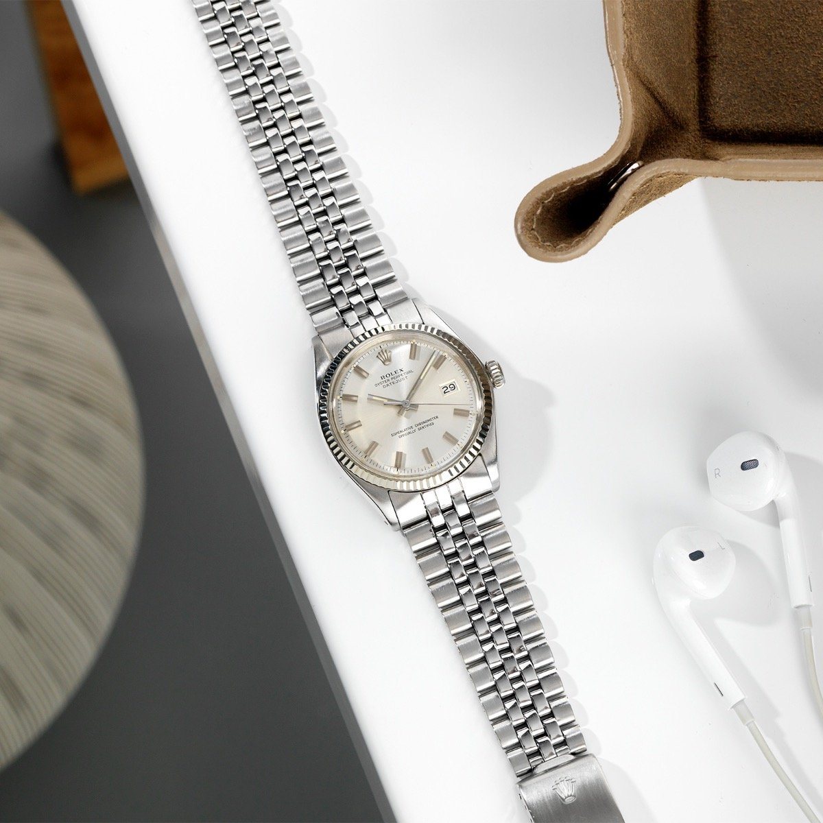 Rolex Datejust Reference 1601 Wide Boy Dial