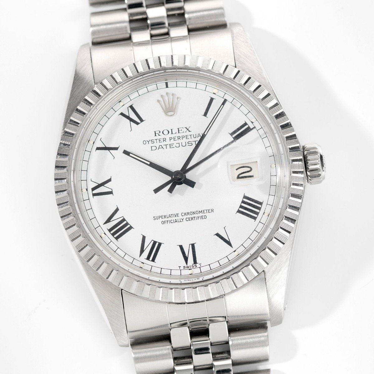 Rolex Datejust Reference 16030 Buckley Dial