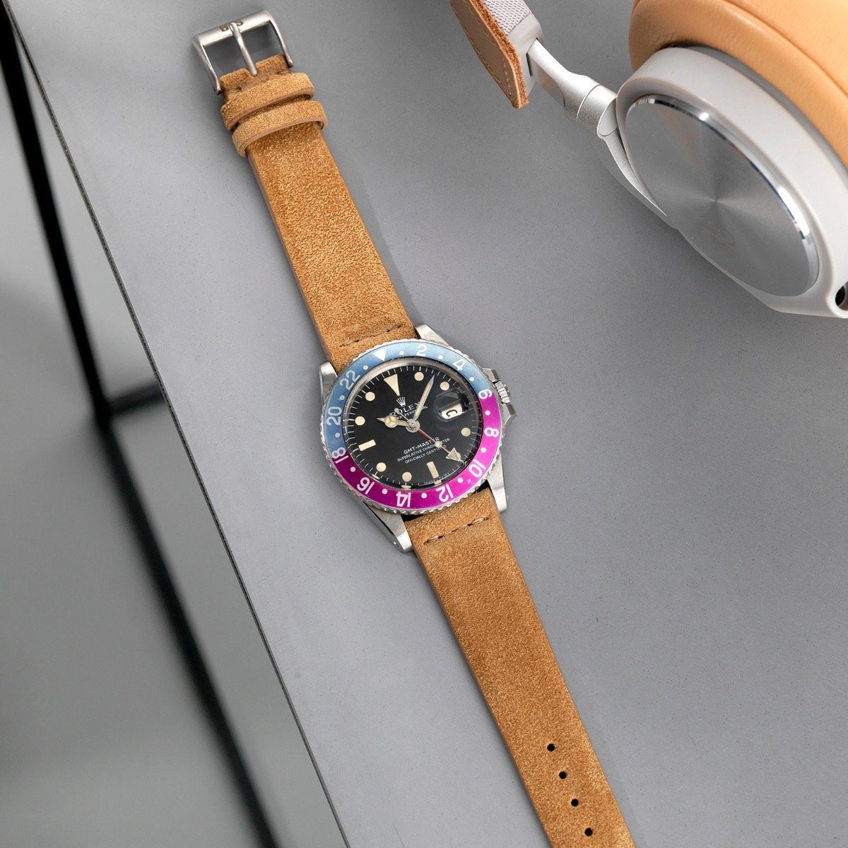 Rolex 1675  Mk1 –Long E Pink Lady GMT Master