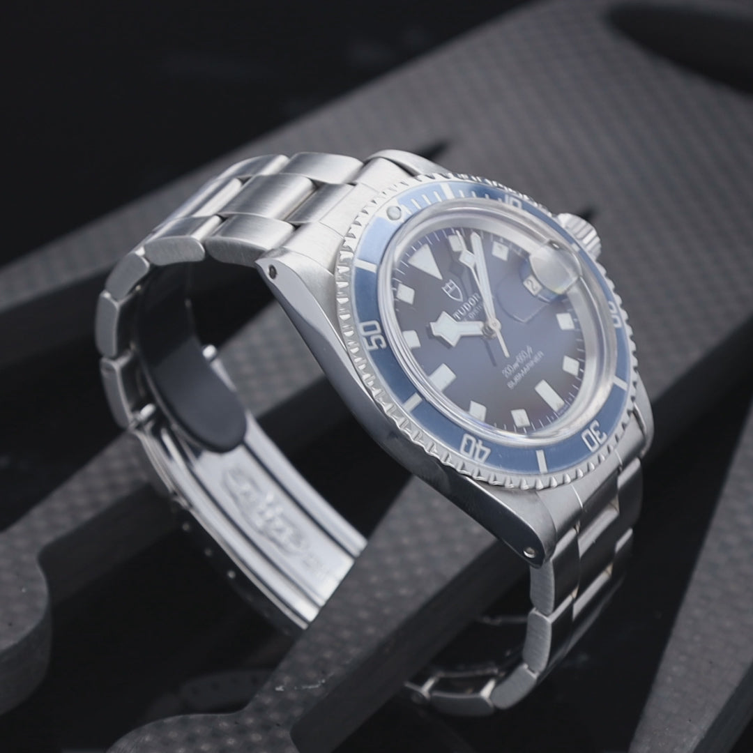 Tudor Submariner Date 9411/0 Blue Snowflake Faded bezel