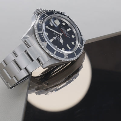 Rolex Submariner Date 1680 Mk4 Red Sub Faded Kissing 40 Inlay 