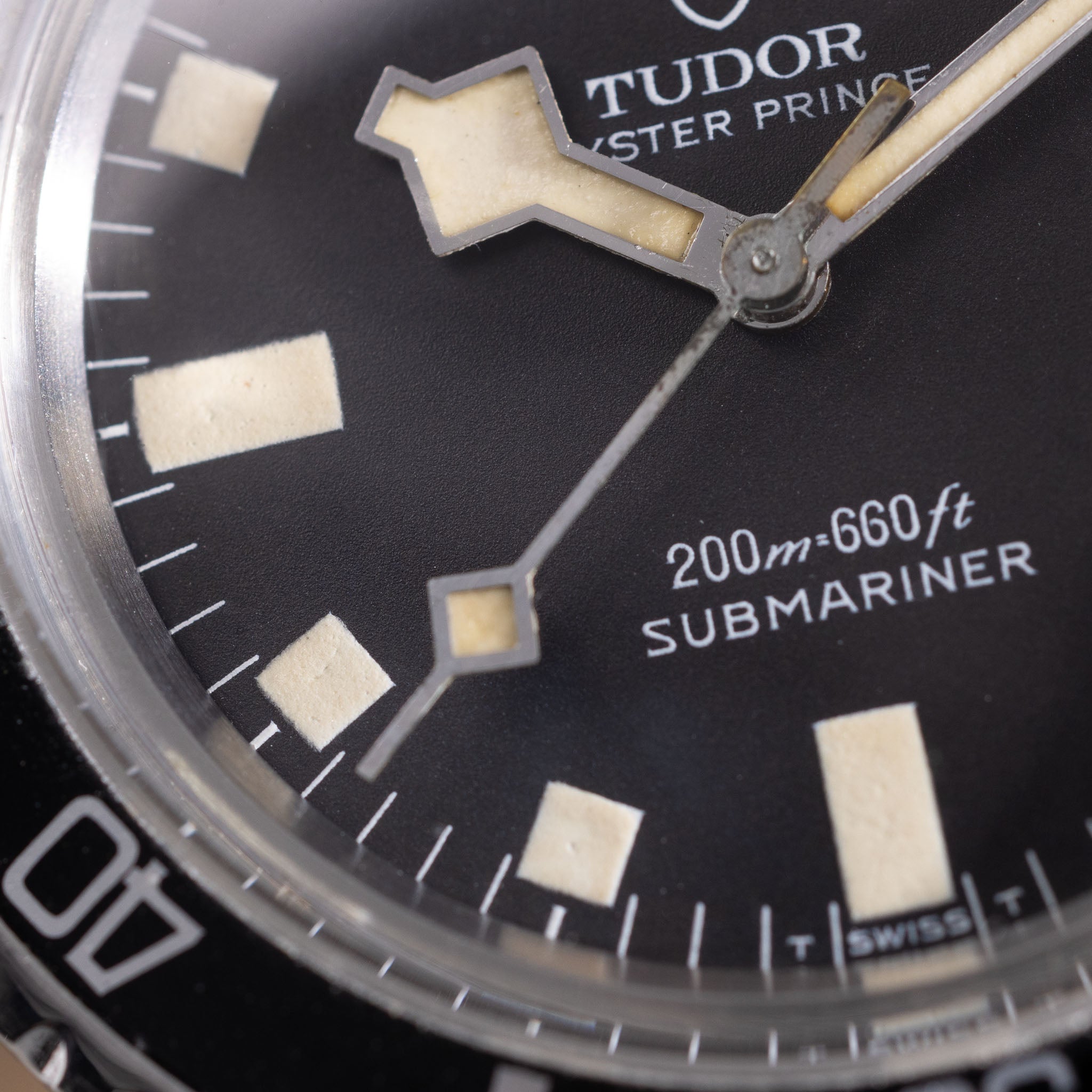Tudor Submariner Snowflake No Date Black Dial 9401/0